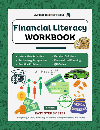 The Financial Literacy Workbook: 10 Chapters to Real-World Money Skills
