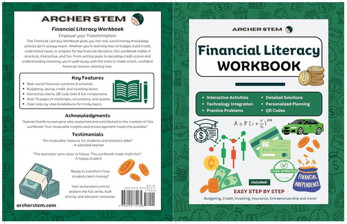 The Financial Literacy Workbook: 10 Chapters to Real-World Money Skills